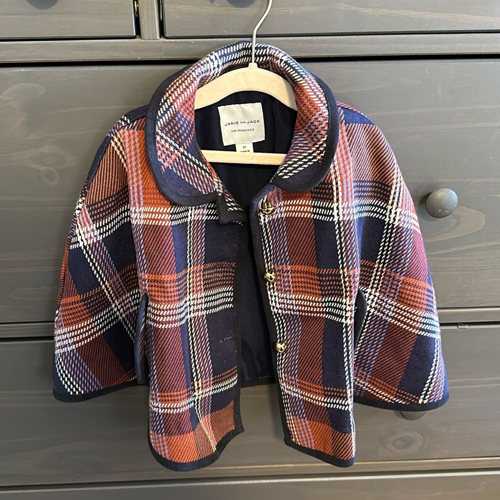 Janie and Jack toddler poncho